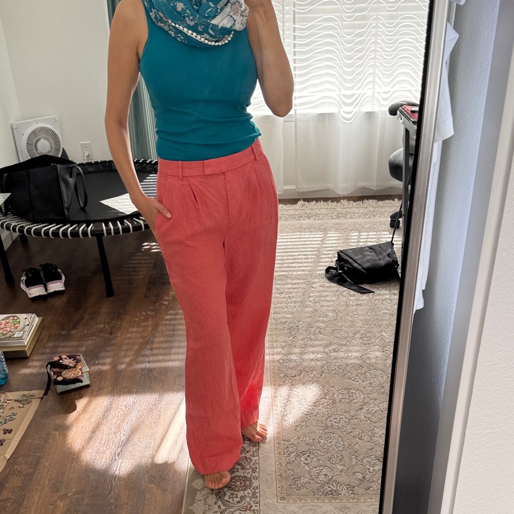 Banana Republic Coral Women's linen Pant